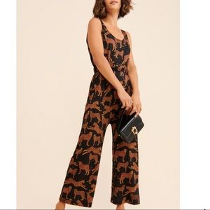 Corey Lynn Calter Leopard Moves Jumpsuit